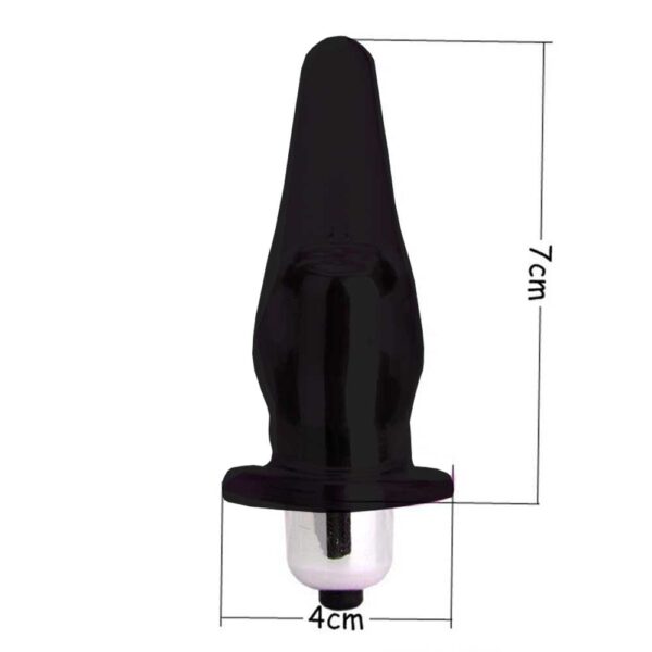 Backpart Titreşimli Anal Plug - Görsel 3
