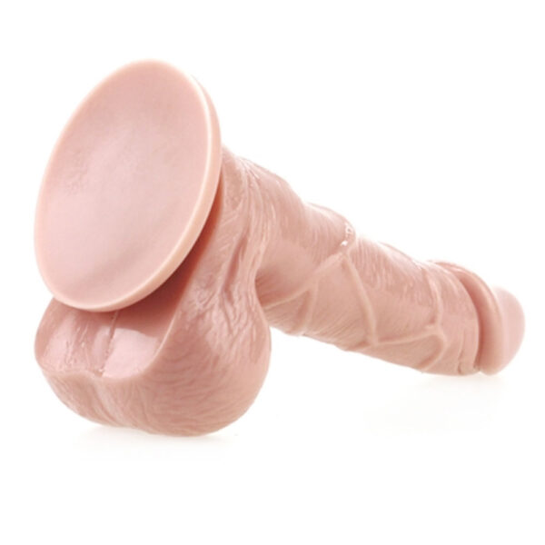 Realdo 17cm Vantuzlu Gerçekçi Dildo - Görsel 2