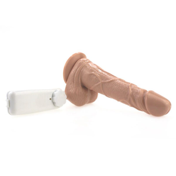 Realdo 19cm Titreşimli 360 Rotasyonlu Gerçekçi Dildo Vibratör - Görsel 3