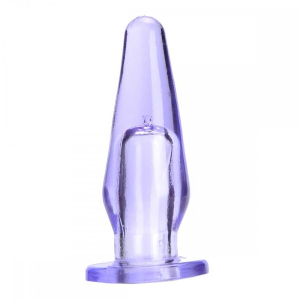 Backpart Yumuşak Silikon 6cm Anal Tıkaç - Mor