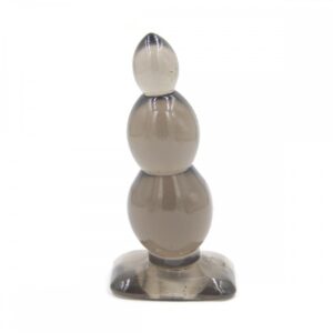 Backpart Yumuşak Silikon Anal Tıkaç 12cm Siyah