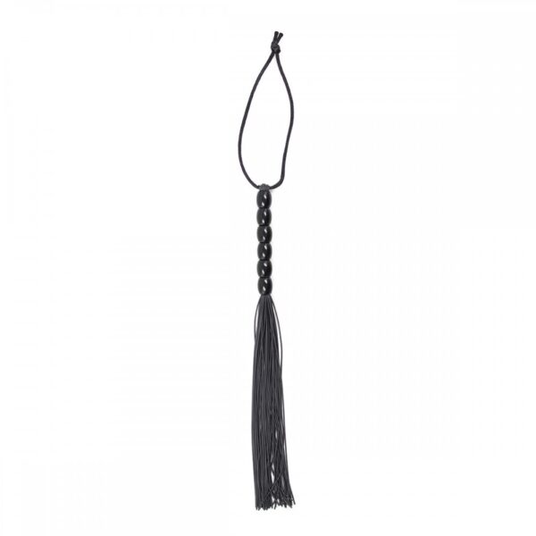 Fetilux Tüylü Silikon 23cm Mini Kırbaç - Mor - Görsel 3
