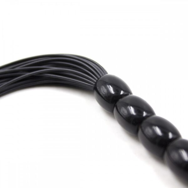 Fetilux Tüylü Silikon 23cm Mini Kırbaç - Mor - Görsel 2