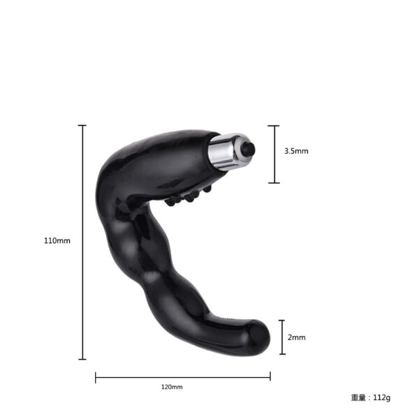Backpart Prostat Uyarıcılı Titreşimli G-Spot ve Anal Plug Vibratör - Görsel 2