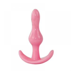 Backpart 2 Boğumlu Silikon Anal Tıkaç - Pembe