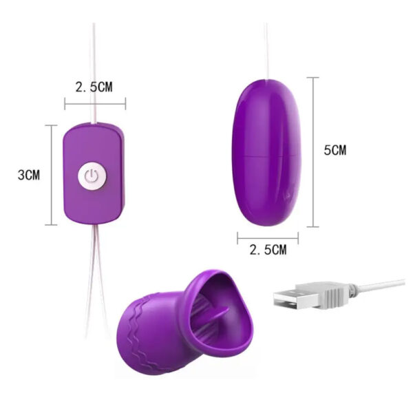 Vibex USB Dilli Yumurta Vibratör - Görsel 3