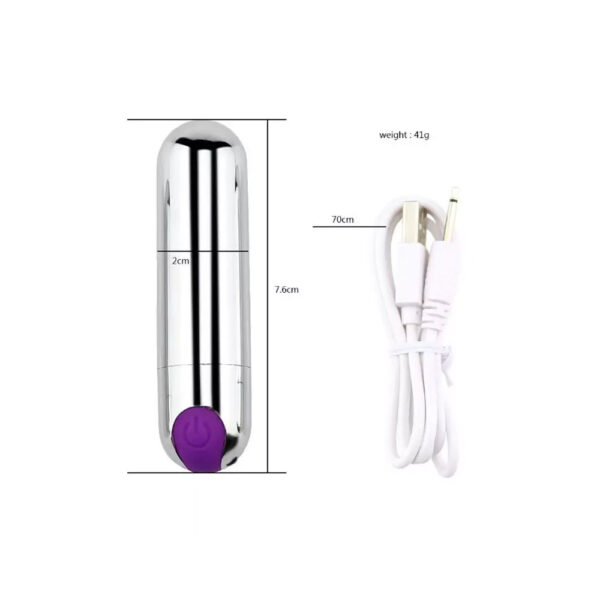 Vibex USB Şarjlı Güçlü Mini Vibratör - Görsel 2
