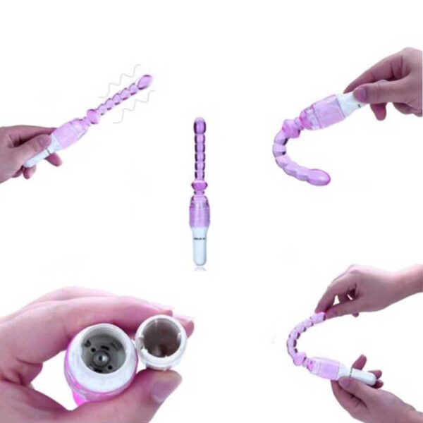 Vibex Yumuşak Silikon Çubuk Vibratör - Görsel 2